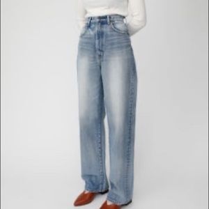 Moussy Brand NWT High Waisted Distressed Jeans